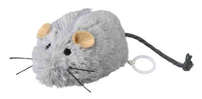 Trixie Souris en Peluche à Remonter avec Herbe à Chat 8 CM