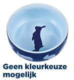 Trixie Rabbit Bowl Ceramic Assorted 11 CM 250 ML