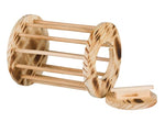 Trixie Hay Rack With Lid Flamed Wood 15X15X19 CM