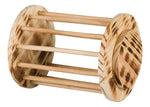 Trixie Hay Rack With Lid Flamed Wood 15X15X19 CM