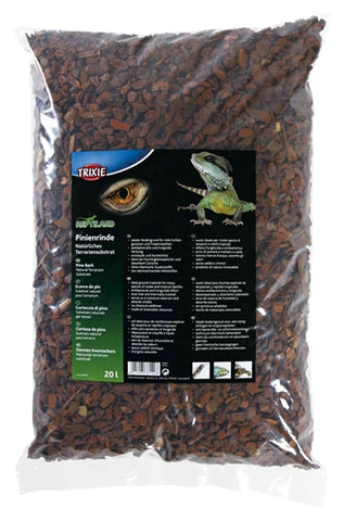 Trixie Substrat naturel pour terrarium à l'écorce de pin 20 LTR