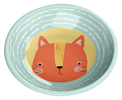 Tarhong Food Bowl Cat Best Friends Forever Melamine 13.5X13.5X3 CM 180 ML
