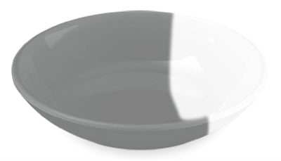 Tarhong Food Bowl Cat Dual Melamine Gray / White 13.5X13.5X3 CM 180 ML