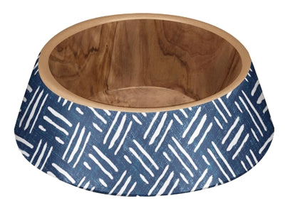 Tarhong Bowl Dog Oasis Melamine Indigo Blue 16X16X5 CM 350 ML