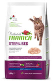 Natural Trainer Cat Sterilized White Meat