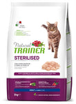 Natural Trainer Cat Sterilized White Meat
