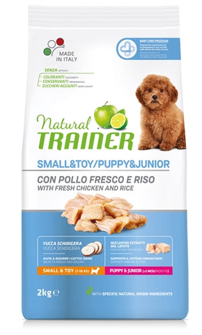 Natural Trainer Dog Puppy / Junior Mini Poulet 1,5 KG