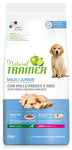 Natural Trainer Dog Junior Maxi Chicken
