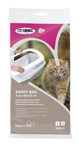 Imac Cat Litter Bag Sandy For Litter Box 62X46X30 Cm 60X55 CM