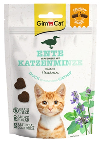 Gimcat Crunchy Snack Eend Met Catnip 50 GR