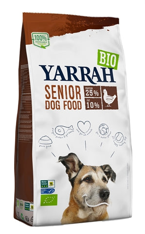Yarrah Dog Biologische Brokken Senior 10 KG