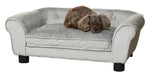 Enchanted Pet Enchanted Dog Bed / Sofa Charlotte Gray 72X44X29 CM