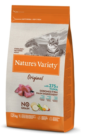 Natures Variety Original Sterilized Tuna No Grain 1,25 KG