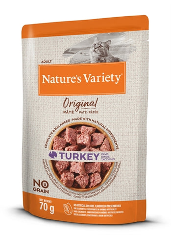 Natures Variety Original Pouch Turkey 12X70 GR