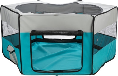 Trixie Indoor Rongeur Enclos Turquoise / Gris 150X65 CM