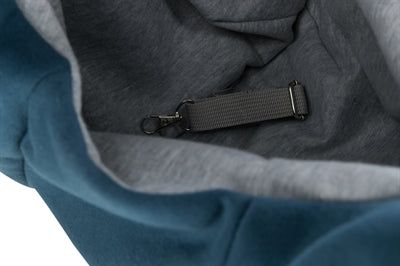 Trixie Sac de Transport Belly Carrier Sling Bleu / Gris 22x20x60 CM