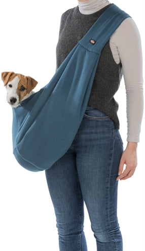 Trixie Sac de Transport Belly Carrier Sling Bleu / Gris 22x20x60 CM