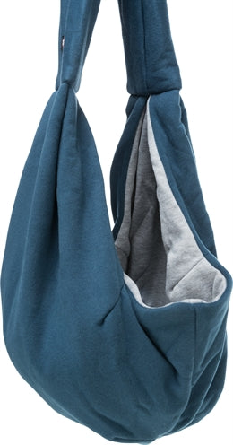 Trixie Sac de Transport Belly Carrier Sling Bleu / Gris 22x20x60 CM