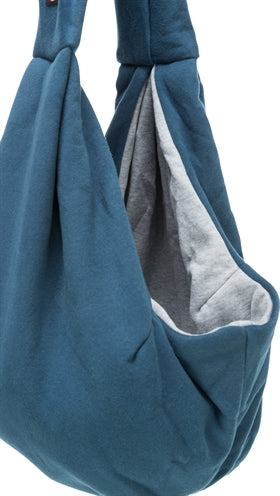 Trixie Sac de Transport Belly Carrier Sling Bleu / Gris 22x20x60 CM