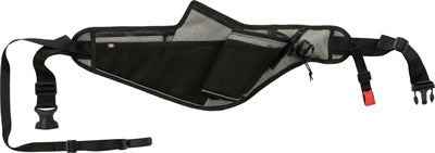 Trixie Jogging Belt With Leash Gray / Black 115-150X2 CM / 70-130X23 CM