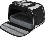Trixie Cat Bag Valery Black / Gray 49X29X31 CM