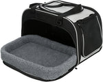 Trixie Cat Bag Valery Black / Gray 49X29X31 CM