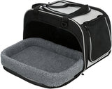 Trixie Cat Bag Valery Black / Gray 49X29X31 CM