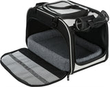 Trixie Cat Bag Valery Black / Gray 49X29X31 CM