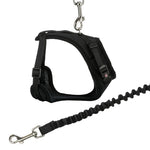 Trixie Harnais pour chat en maille en forme de Y avec ceinture élastique assorti 36-60X100 CM