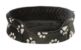 Trixie Hondenmand Jimmy Ovaal Zwart Met Pootprint