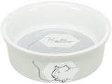 Trixie Food Bowl / Water Bowl Ceramic Strip Guinea Pig Assorted 11 CM