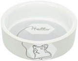 Trixie Food Bowl / Water Bowl Ceramic Strip Hamster Assorted 8 CM