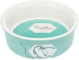 Trixie Food Bowl / Water Bowl Ceramic Strip Rabbit Assorted 11 CM