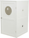 Trixie Kattenmand Huis Xl Wit 58X53X90 CM