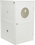 Trixie Kattenmand Huis Xl Wit 58X53X90 CM