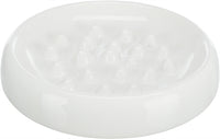 Trixie Slow Feeding Bowl Ceramic White 18 CM 250 ML