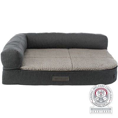 Trixie Vital Lit pour Chien Canapé Bendson Orthopédique Gris