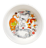 Blond Amsterdam Food Bowl Cat Love 15.5 CM