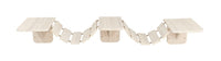 Trixie Klim / Klauterladder Wand Wit 150X30 CM