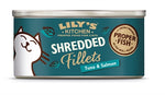 Lily's Kitchen Tuna & Salmon Shredded Fillets 24X70 GR