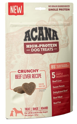 Acana High Protein Dog Treat Beef 100 GR