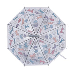 Merkloos Paraplu Cats And Dogs Transparant 83X83X81,5 CM