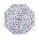 Merkloos Paraplu Cats And Dogs Transparant 83X83X81,5 CM