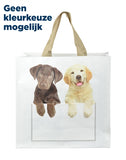 Merkloos Shoppingbag Kiekeboe Hond / Kat Assorti 40X14X40 CM