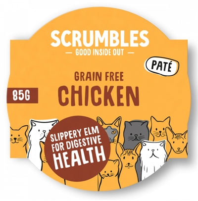 Scrumbles Complete Chat Poulet Humide 8X85 GR