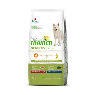 Natural Trainer Dog Adult Medium / Maxi Sensitive Plus Rabbit 12 KG