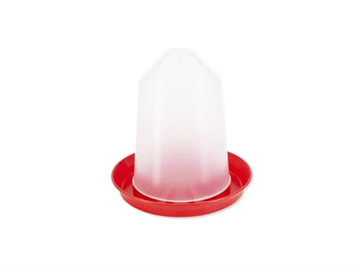 Savic Water Fountain Aviary Red / Transparent 22.5X22.5X27 CM 3 LTR