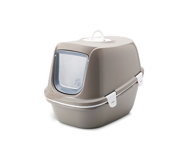 Savic Litter Box Reina Sift Warm Gray 64X46X48 CM