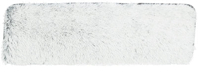 Trixie Tapis de Salon Harvey pour Rebord de fenêtre Blanc-Noir 90 x 28 cm