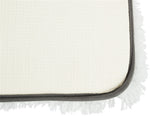 Trixie Tapis de Salon Harvey pour Rebord de fenêtre Blanc-Noir 90 x 28 cm